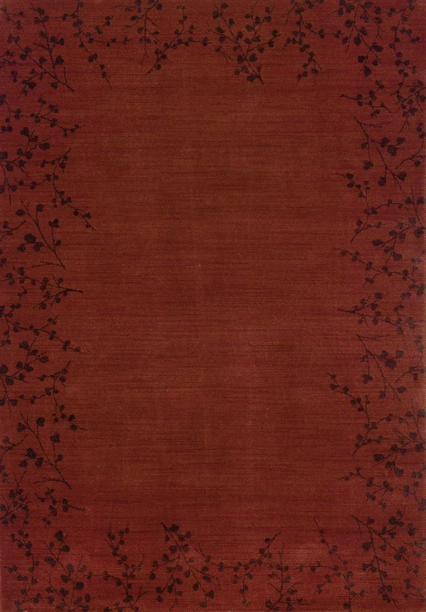 Oriental Weavers Allure 004C1 Red/Brown Area Rug