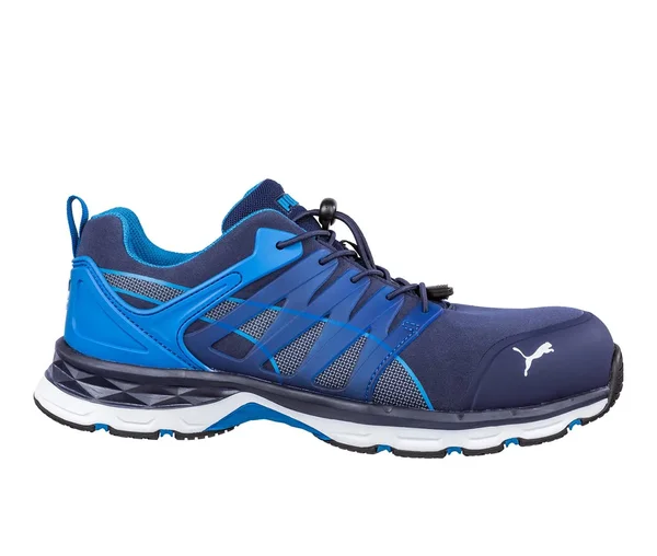 Men's Puma Safety Shoes Velocity Low 2.0 SD Work Shoe - Size: 7, Blue
