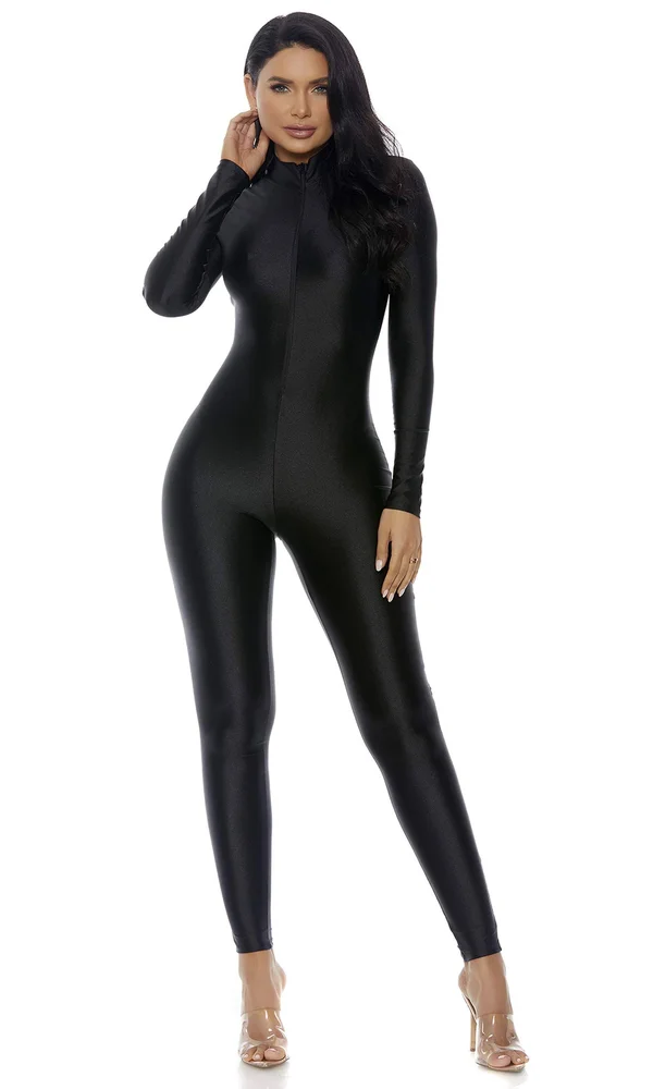 Forplay Women's Mock Neck Jumpsuit