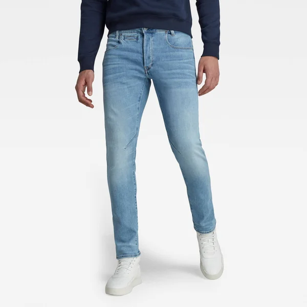 G-Star Raw D-Staq 5 Pocket Slim Jeans - Blue - Straight Jeans