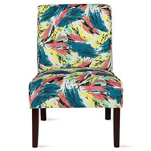 Dorel Living Teagan Abstract Accent Chair - Living Room & Bedroom