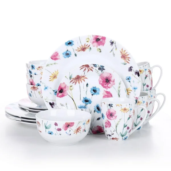 Aviva 30 Piece Dinnerware Set - Service for 6 Malacasa