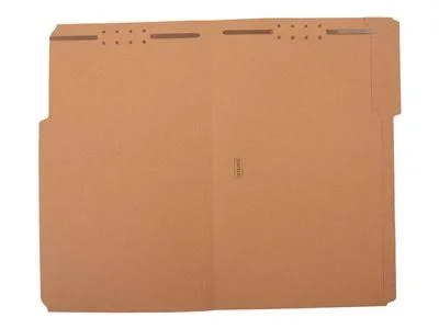 Staples - Flat bar file - expanding - for Legal - tabbed - kraft (pack of 50)