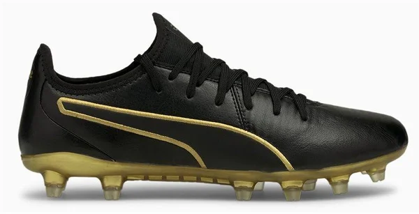 Puma King Pro FG Football Boots - Mens - Black/Gold