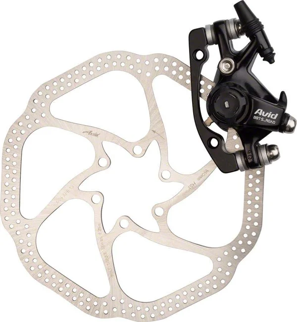Avid BB7 Road S Mechanical Disc Brake with HS1 Rotor - Black