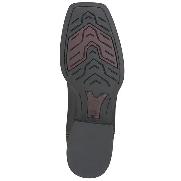 Ariat Heritage Roper Wide Square Toe 7.5 Men's Black