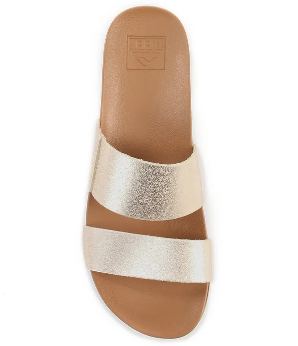 Reef Women's Cushion Vista Hi Sandal - Champagne - 9