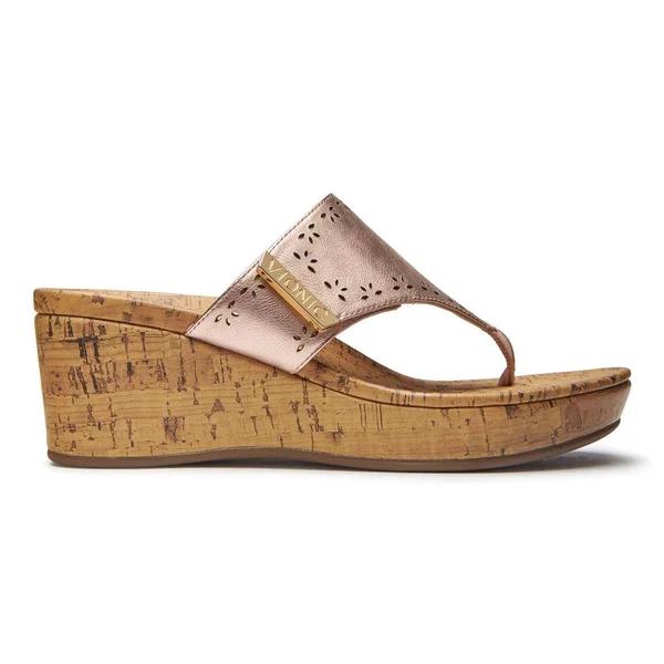 Vionic Anitra Platform Sandal Black - 9, M