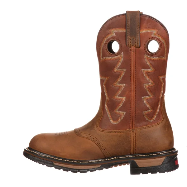 Rocky FQ0002775 Original Ride Branson Saddle Roper Western Boot, Brown