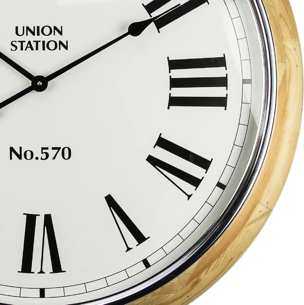 Yosemite Home Decor Union Station II Wall Clock