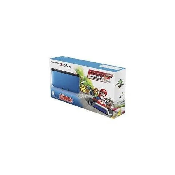 Nintendo 3DS XL Handheld Console w/ Mariokart 7 Pre-Installed Blue