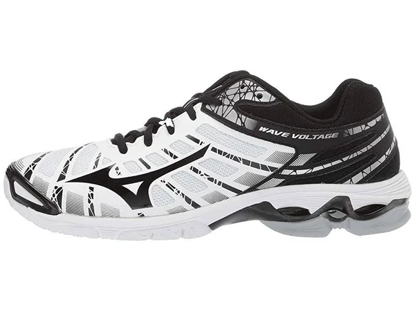 Mizuno Men's Wave Voltage - White/Black, 12