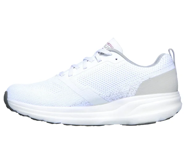 Skechers Women's GOrun Ride 8 Hyper Running Shoe - White/Purple