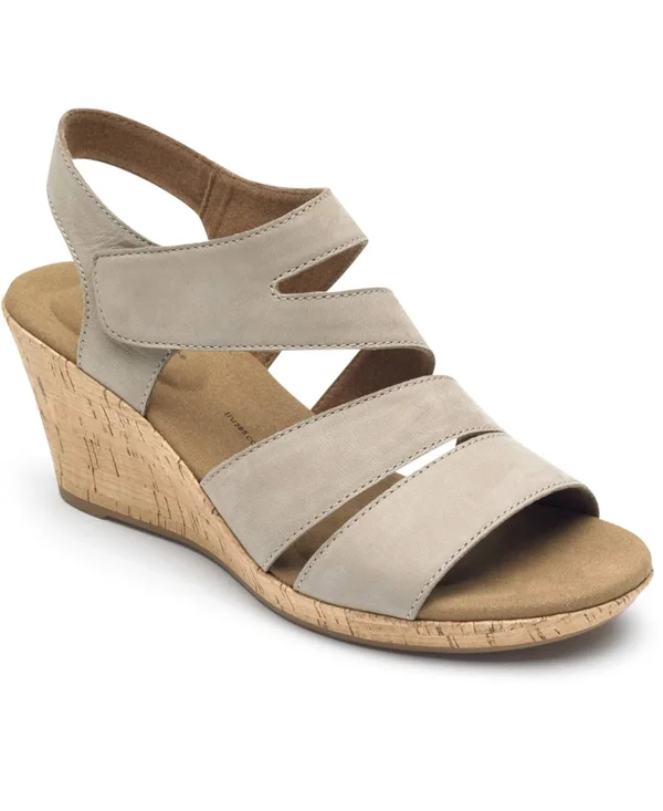Rockport Women's Briah Asym Wedge Sandal