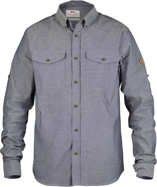 Fjallraven - Men's Ovik Chambray Shirt - Navy, S