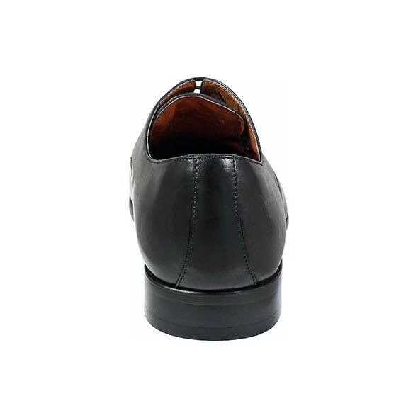 Florsheim Men's Postino Cap Toe Oxford - Size: 7, Black Smooth Leather