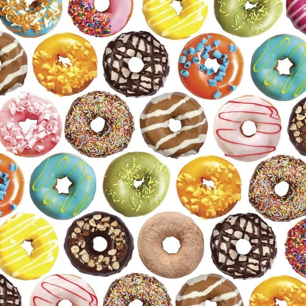 Jam Paper Industrial Size Wrapping Paper Rolls, Donuts, 1/2 Ream (1042.5 Sq. ft), Sold Individually