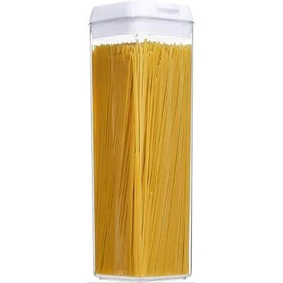 Airtight Food Storage Containers, BPA Free Plastic Spaghetti Containers with Easy Lock Lids, for Kitchen Pantry Organization and