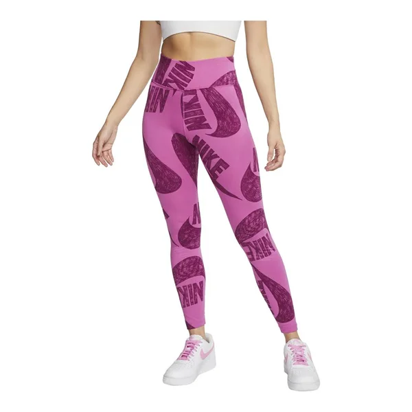 Nike Women's Sportswear Printed Leggings: Pink CJ2059-691