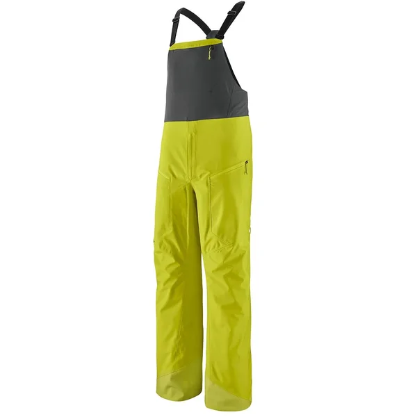 Patagonia Snowdrifter Bibs Men's, Chartreuse, Small
