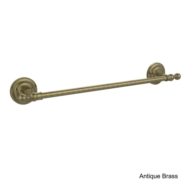 Allied Brass Que New Collection 18 inch Towel Bar Satin Brass