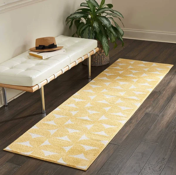 Nourison Harper DS301 Area Rug - Yellow, 8& x 10&