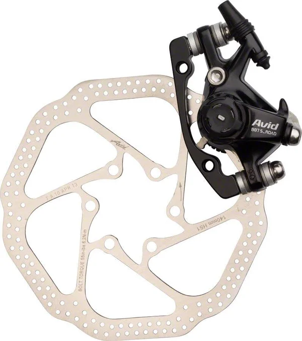 Avid BB7 Road S Mechanical Disc Brake with HS1 Rotor - Black