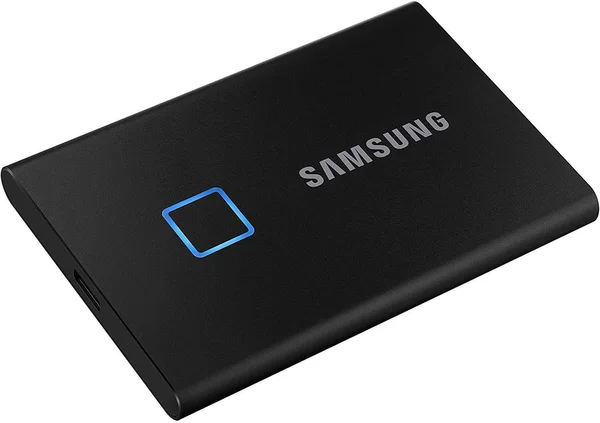 Samsung Portable SSD T7 Touch 500 GB External SSD - MU-PC500K - USB 3.2 Gen 2 - USB-C