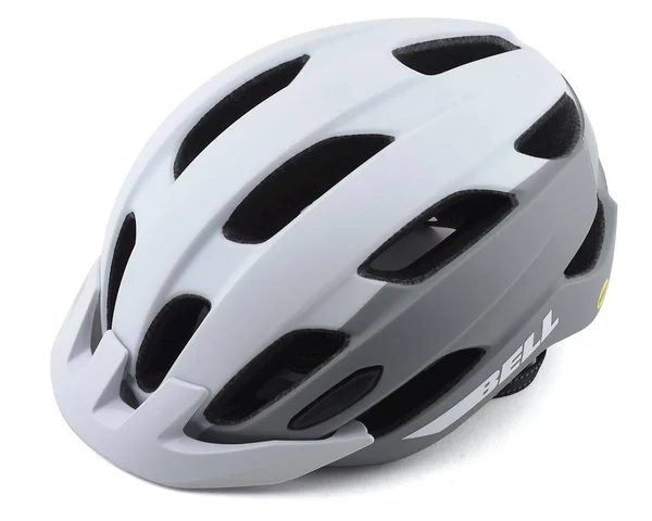 Bell Trace LED MIPS Helmet Matte White - Silver UW