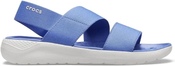 Crocs Women's LiteRide Stretch Sandal - Blue, W4