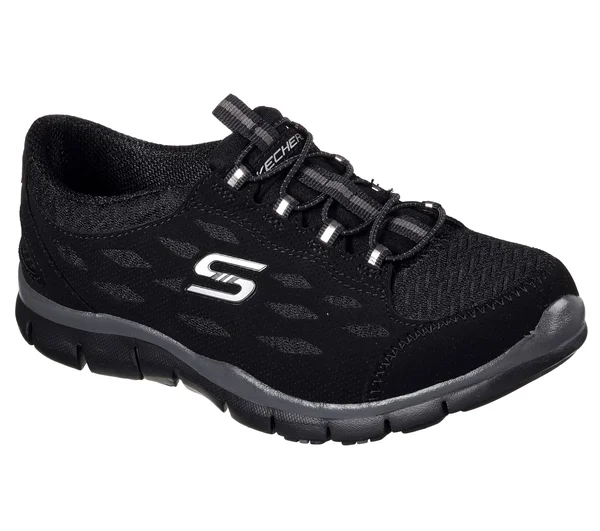 Skechers Women's Gratis-Full Circle Sneaker - Black, 9.5