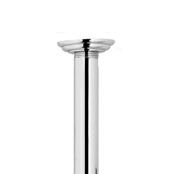 Newport Brass 516-10-20 Stainless Steel (PVD) Ceiling Mount Arm and Flange - 10 in.
