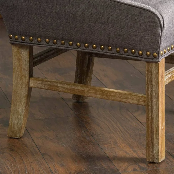 Best Selling Home Decor James Fabric Dining Chair: 23W x 39H Grey