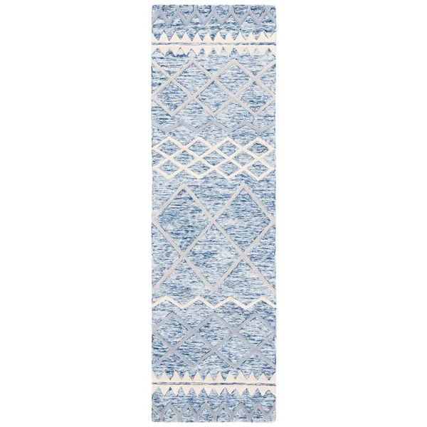 Safavieh Glamour Rug Collection GLM634A - Ivory - Grey - 9& x 12&