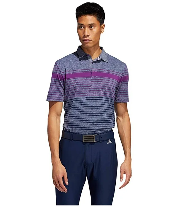 Adidas Men's Ultimate365 Engineered Heathered Polo Shirt