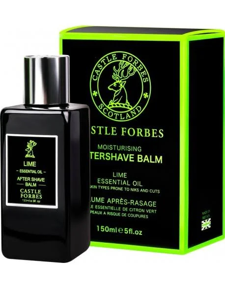 Castle Forbes Essential Oil Aftershave Balm, Lime