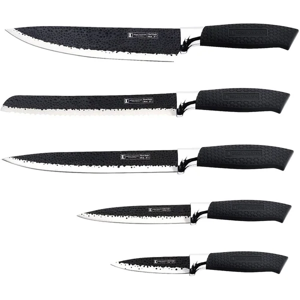Imperial Collection IM-MGN5-CB Stainless Steel Knife Set with Magnetic
