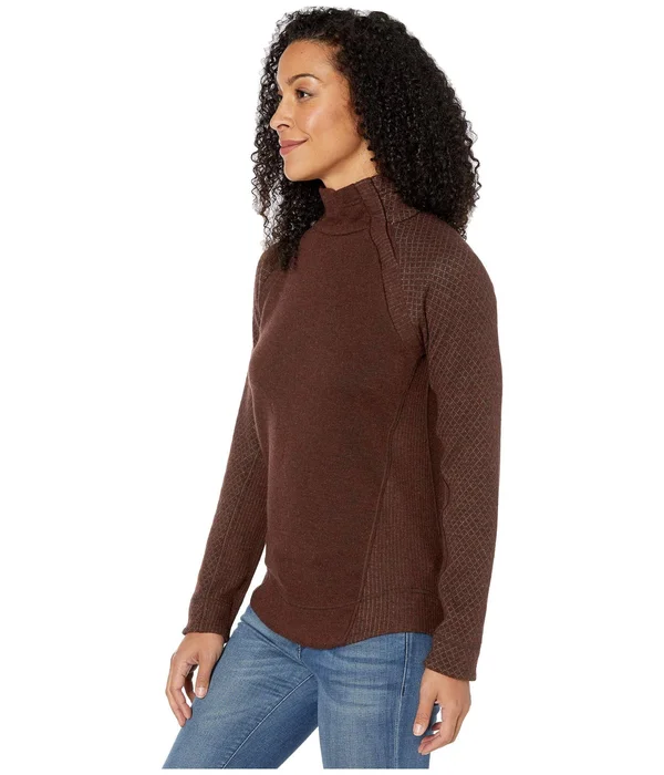 Prana Women's Brandie Sweater - Medium - Cocoa Heather