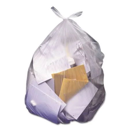 Heritage High-Density Waste Can Liners, 60 gal, 22 microns, 38 inch x 60 inch, Natural, 150/Carton - Herz7660wnr01, Size: One Si