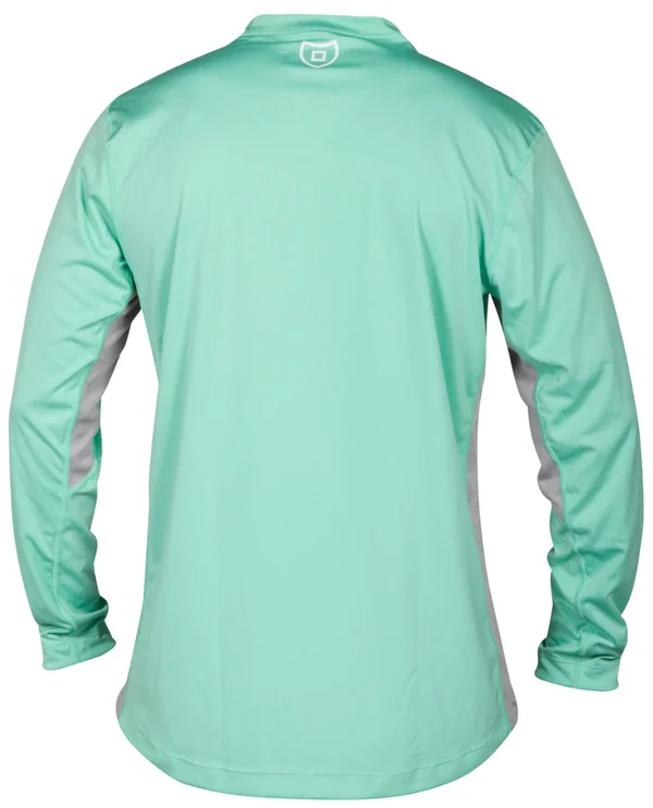 Stormr RW215M-91 Men's UV Shield Long Sleeve Shirt Mint - Small