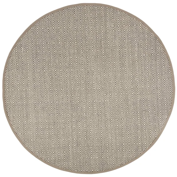 Safavieh Natural Fiber 151 Area Rug, Natural, Taupe, 6& x 6& Round