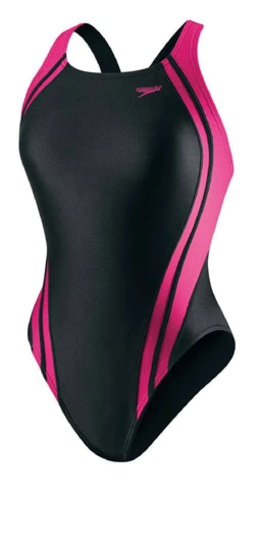 Speedo Quantum Splice Super Pro - Powerflex Black/Pink 30