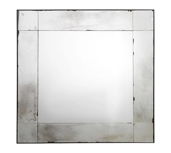 Tribeca Antiqued Square Mirror - 40x22 x 40x22 - Pillows & Decor - Wall Mirrors - Pottery Barn