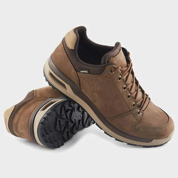 Lowa Men's Locarno GTX Lo Shoes Brown 9