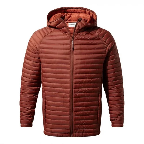 Craghoppers Men's Venta Lite Hooded Jacket - XXL - Burnt Umber