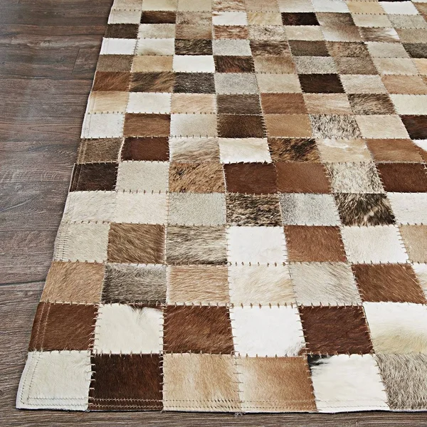 Couristan Chalet Pixels Brown Area Rug - 3&4x22 x 5&4x22