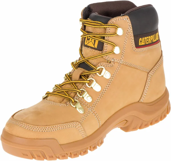 Caterpillar Men's Outline Work Boots - Honey Reset