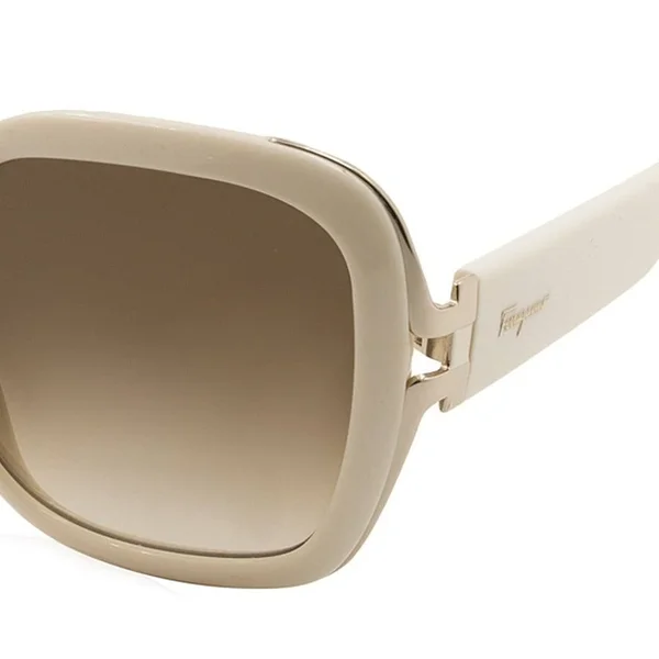 Salvatore Ferragamo Sf781s Sunglasses 103 Ivory