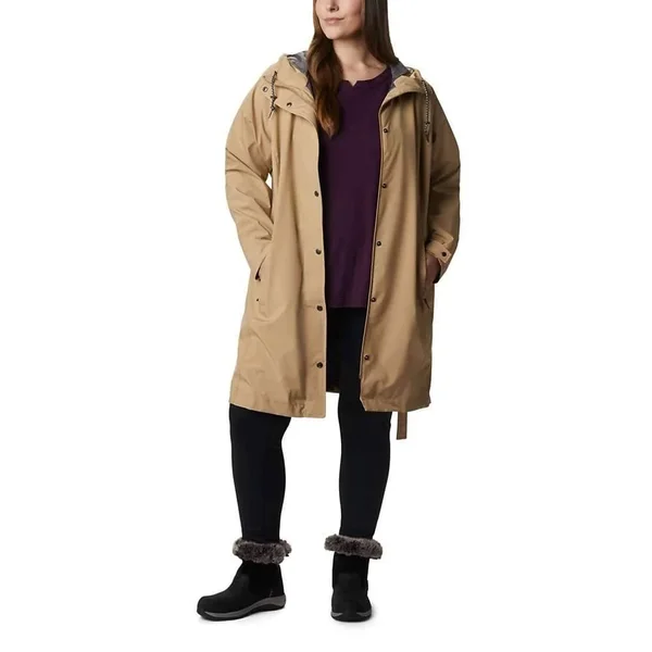 Columbia Here and There Long Trench Jacket S - Nocturnal