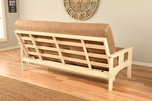 Kodiak Furniture Monterey Full Frame with Storage Drawers-Color:Barbados/Blue - Style:Linen Aqua Mattress